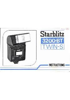 Starblitz 3200 BT Twin S manual. Camera Instructions.